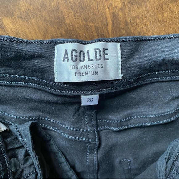 AGOLDE 🖤 Roxanne Super High Rise Skinny - Picture 7 of 9